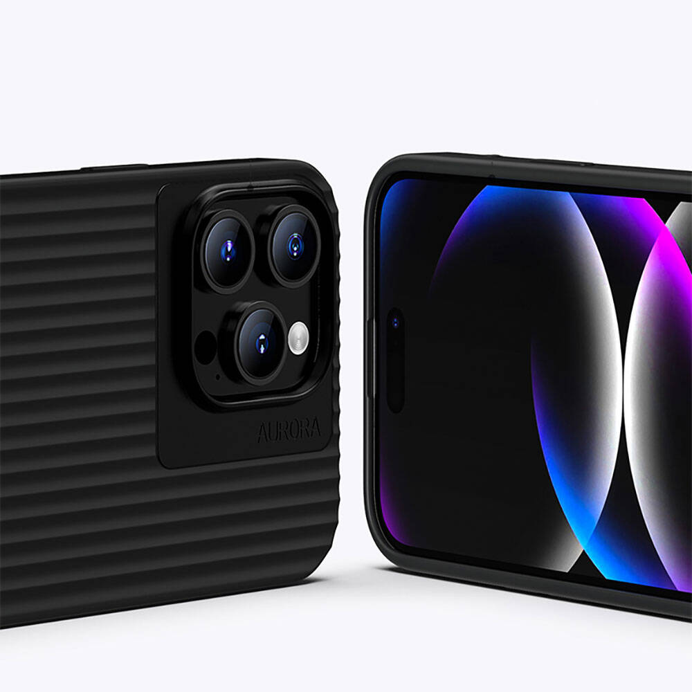 iPhone 15 Pro Max Kılıf Recci Aurora Serisi M-safe Şarj Özellikli Kılıf