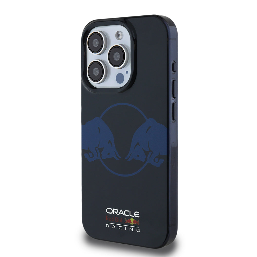 iPhone 15 Pro Max Kılıf Redbull Orijinal Lisanslı M-safe Şarj Özellikli IML Çift Boğa Baskılı Sert PC Kılıf