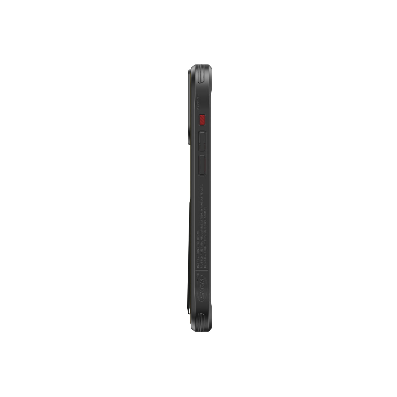 iPhone 15 Pro Max Kılıf SkinArma Desenli Airbag Tasarımlı Standlı Spunk Kılıf