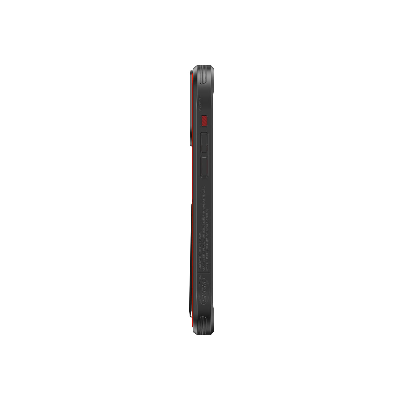 iPhone 15 Pro Max Kılıf SkinArma Desenli Airbag Tasarımlı Standlı Spunk Kılıf