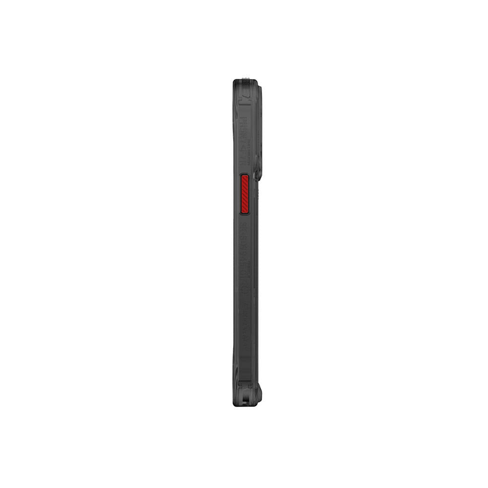 iPhone 15 Pro Max Kılıf SkinArma M-safe Şarj Özellikli Yazı Desenli Airbag Tasarımlı Orion Kılıf