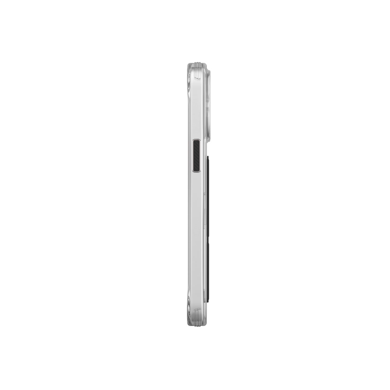 iPhone 15 Pro Max Kılıf SkinArma Standlı Şeffaf Tasarımlı Apex Kılıf