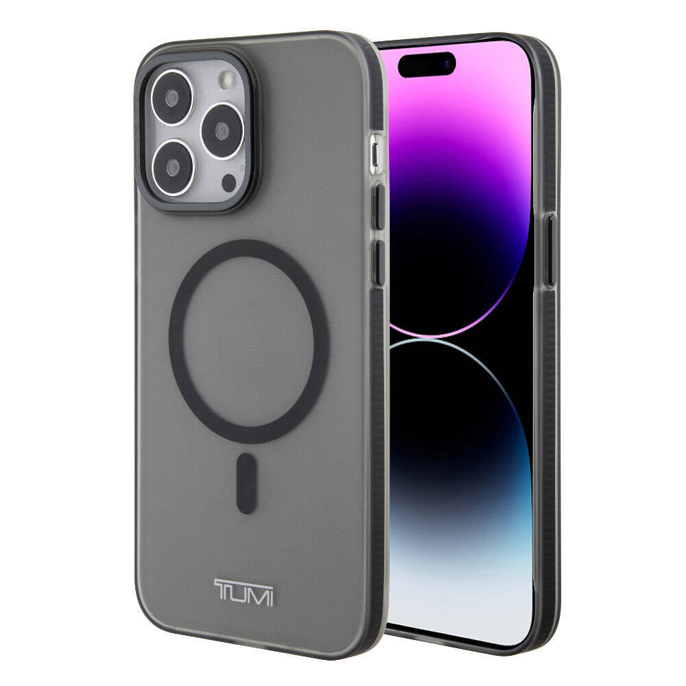 iPhone 15 Pro Max Kılıf TUMI Orijinal Lisanslı M-safe Şarj Özellikli Buzlu Mat Kılıf