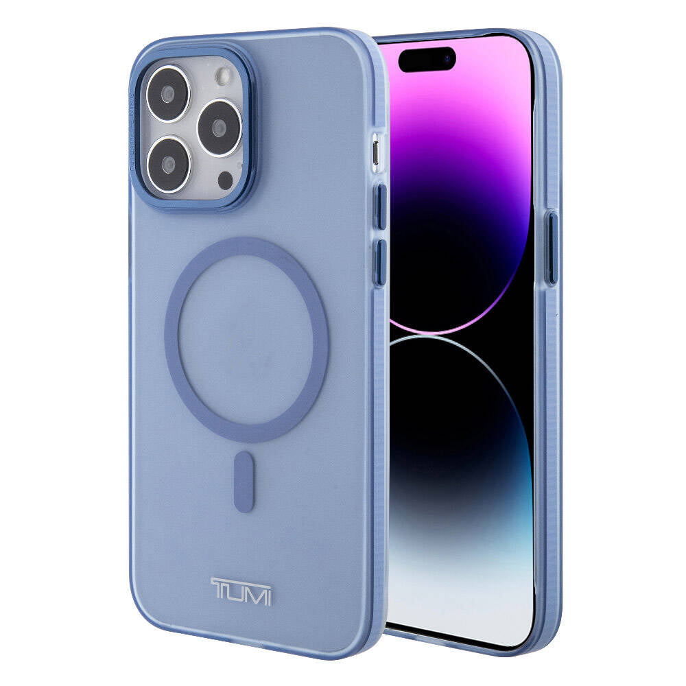 iPhone 15 Pro Max Kılıf TUMI Orijinal Lisanslı M-safe Şarj Özellikli Buzlu Mat Kılıf
