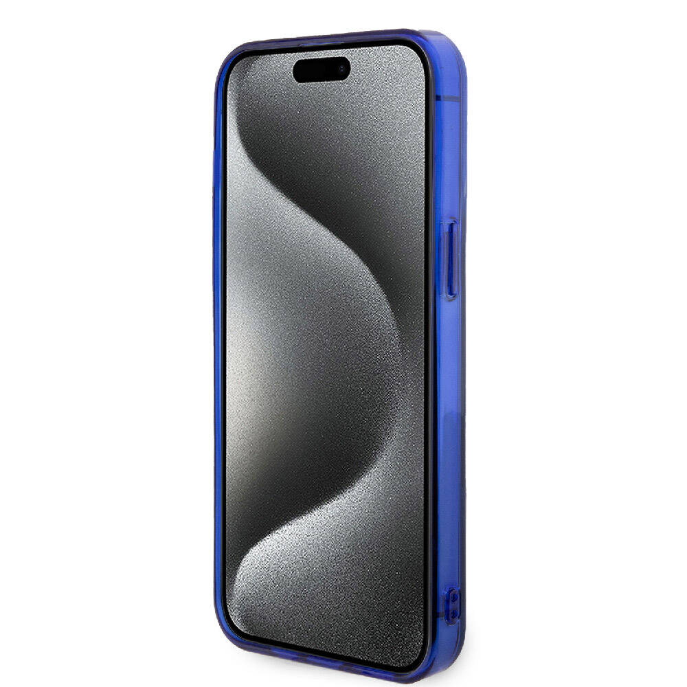 iPhone 15 Pro Max Kılıf TUMI Orijinal Lisanslı M-safe Şarj Özellikli PC TPU Çift Katmanlı Sıvı Baskılı Kılıf