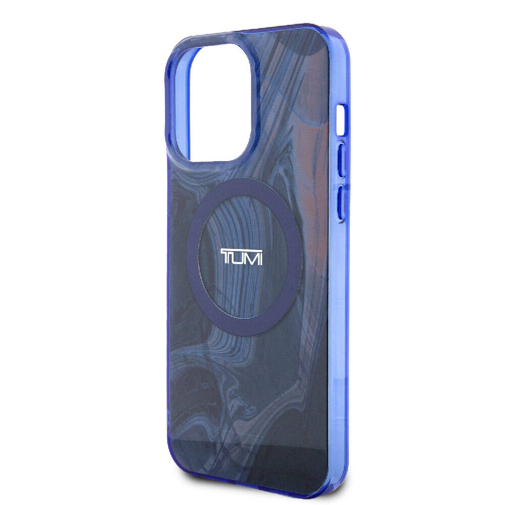 iPhone 15 Pro Max Kılıf TUMI Orijinal Lisanslı M-safe Şarj Özellikli PC TPU Çift Katmanlı Sıvı Baskılı Kılıf