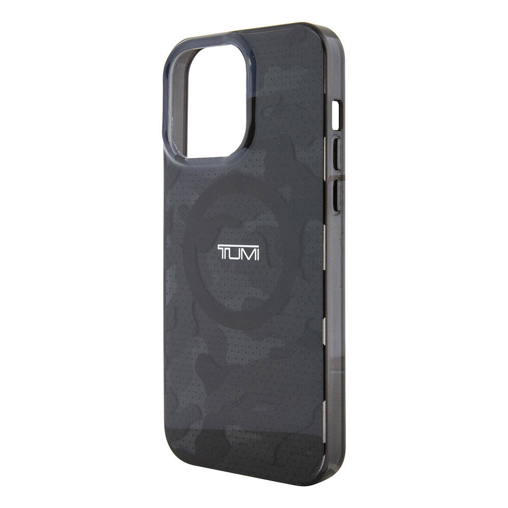 iPhone 15 Pro Max Kılıf TUMI orijinal Lisanslı M-safe Şarj Özellikli PC TPU Çift Katmanlı Kamuflaj Desenli Kılıf