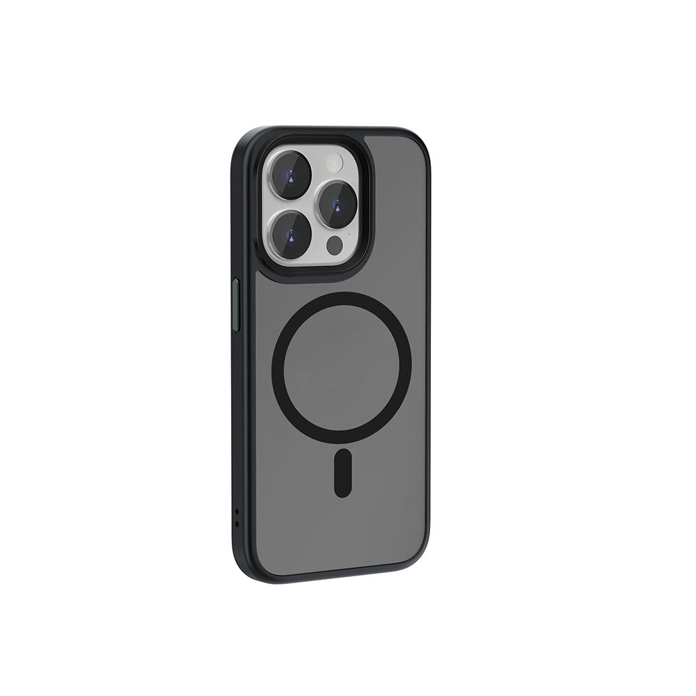 iPhone 15 Pro Max Kılıf Wiwu FGG-011 M-safe Şarj Özellikli Kamera Korumalı Kılıf