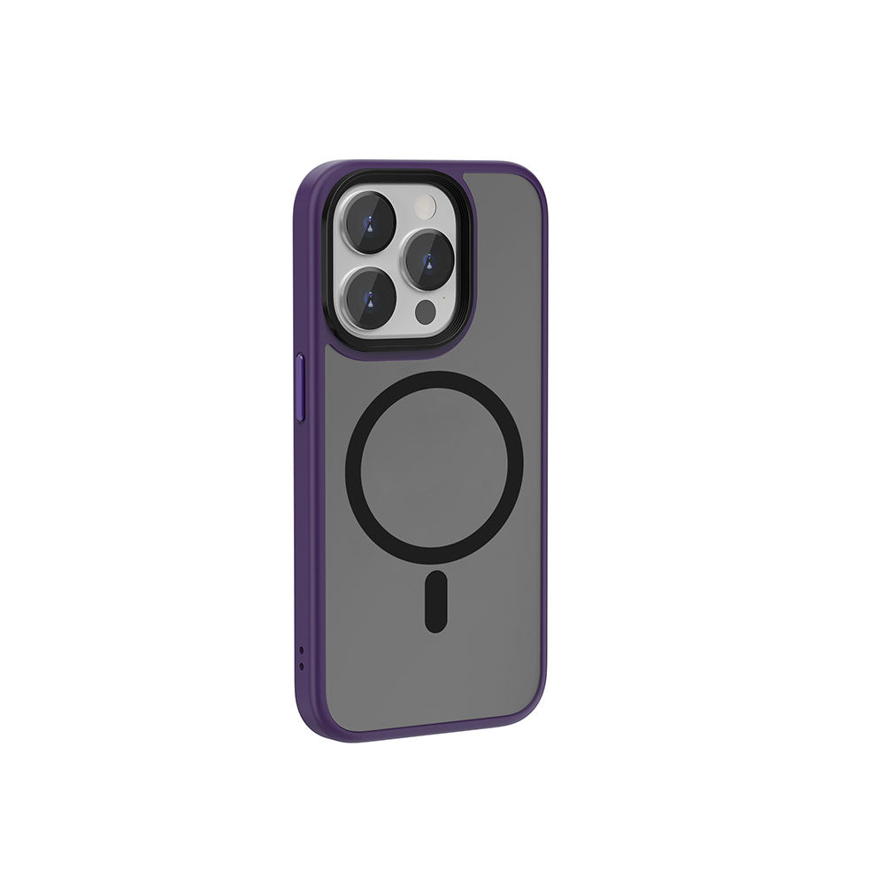 iPhone 15 Pro Max Kılıf Wiwu FGG-011 M-safe Şarj Özellikli Kamera Korumalı Kılıf