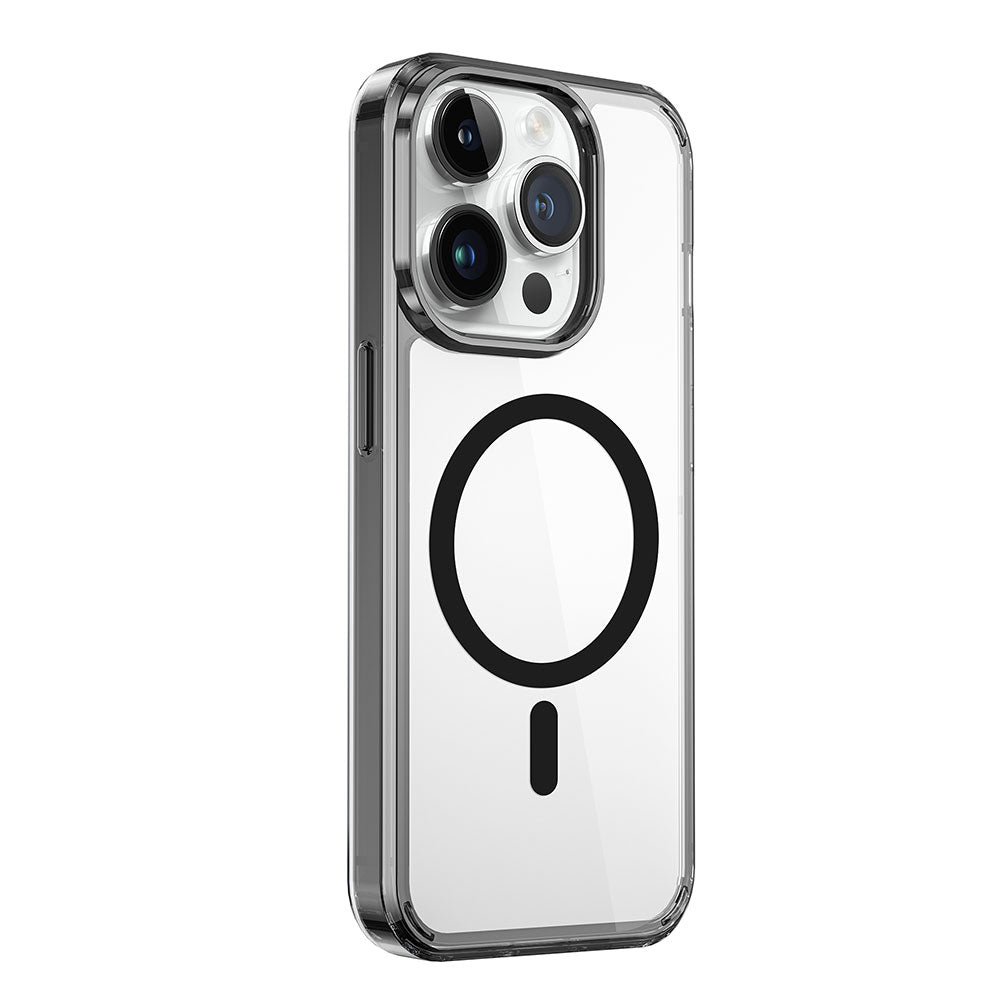 iPhone 15 Pro Max Kılıf Wiwu MCC-101 Magnetic Crystal Sert PC Kılıf