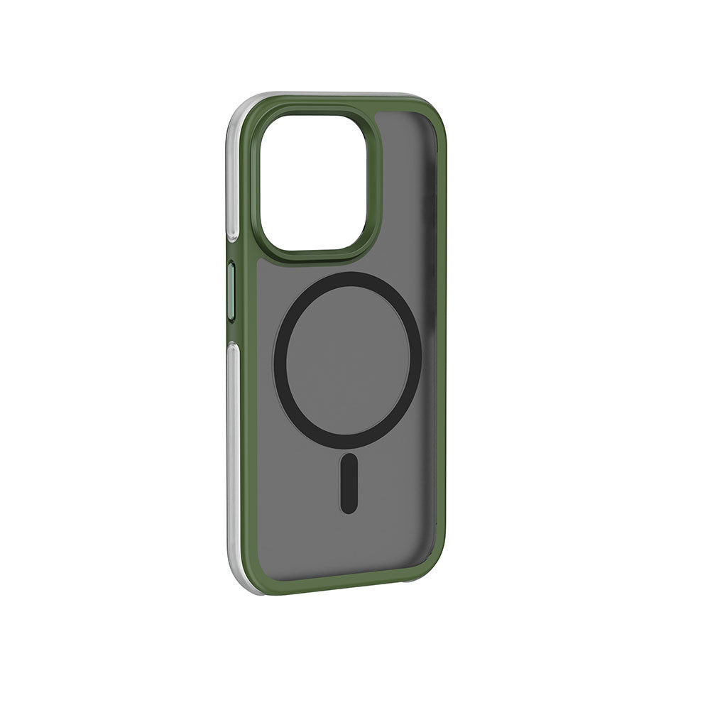 iPhone 15 Pro Max Kılıf Wiwu ZKK-012 M-safe Şarj Özellikli Air Cushion Kılıf