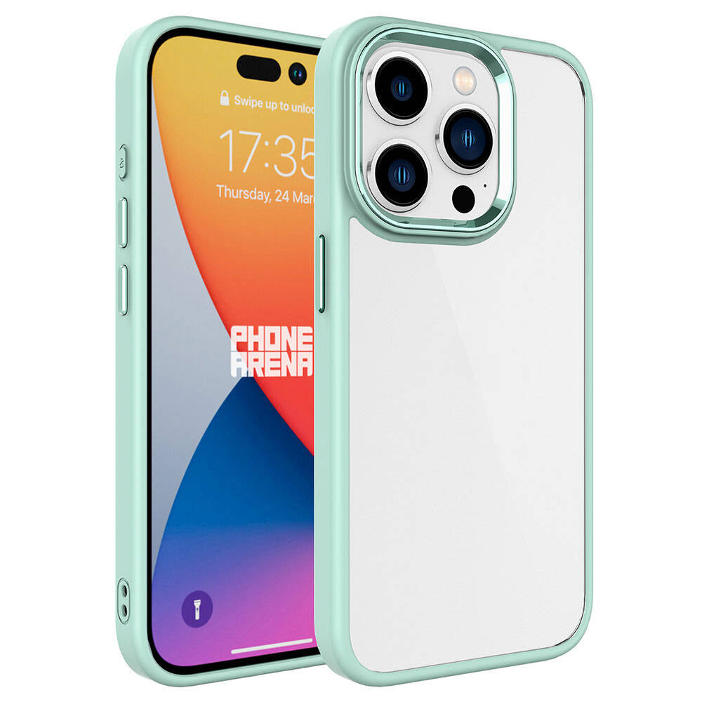 iPhone 15 Pro Max Kılıf Zore Krom Kılıf