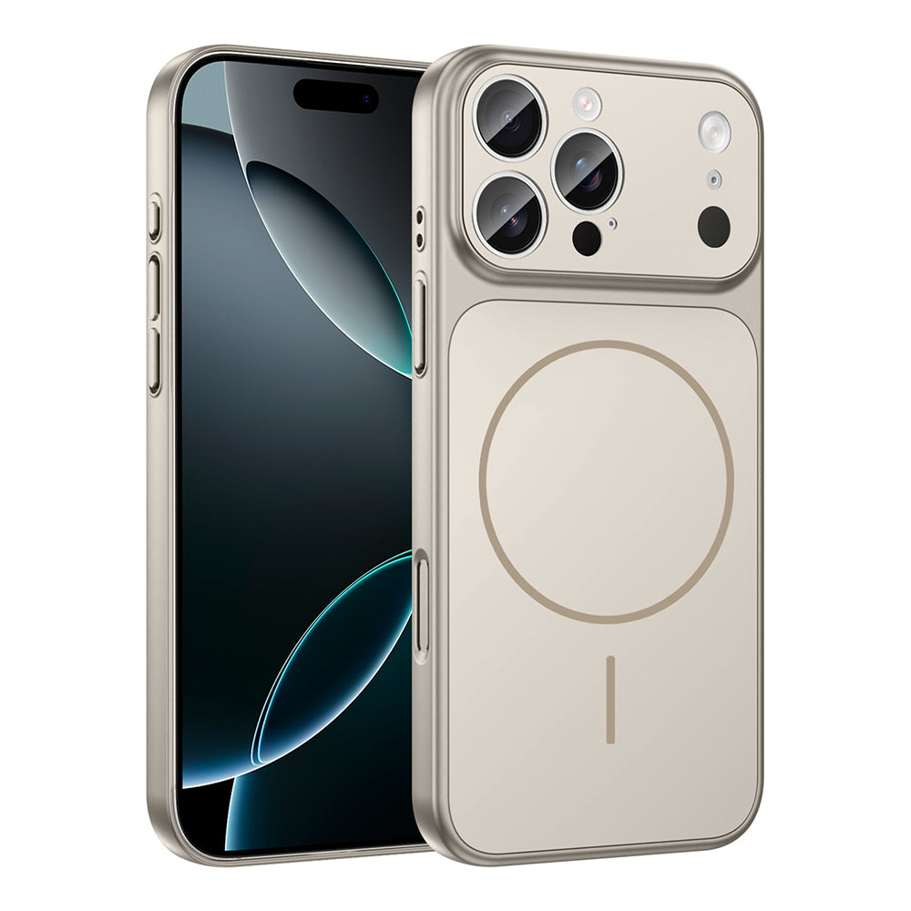 iPhone 15 Pro Max Kılıf Zore M-Safe Şarj Özellikli Kamera Korumalı Formen Kılıf