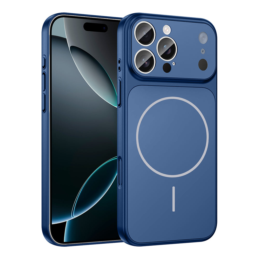 iPhone 15 Pro Max Kılıf Zore M-Safe Şarj Özellikli Kamera Korumalı Formen Kılıf