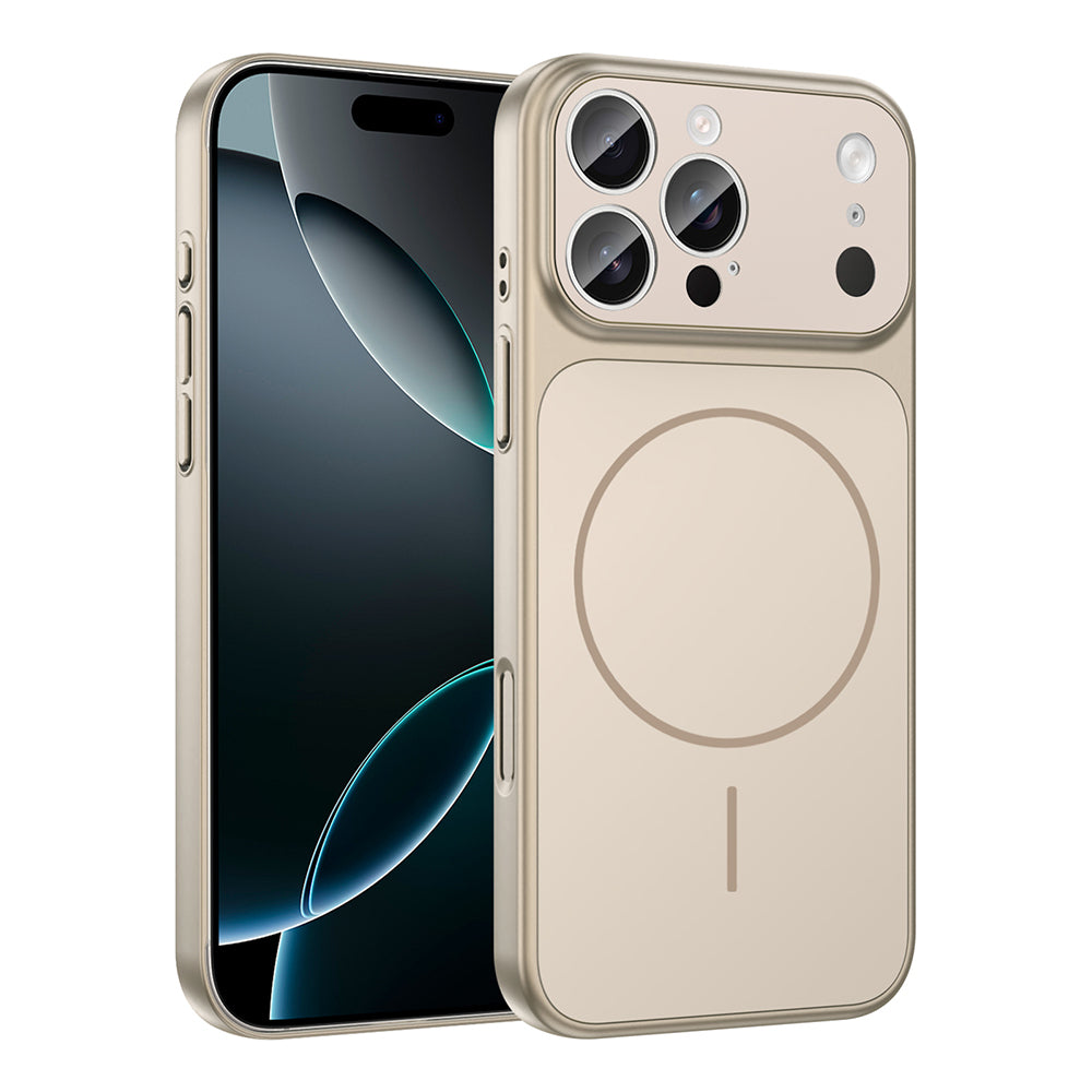 iPhone 15 Pro Max Kılıf Zore M-Safe Şarj Özellikli Kamera Korumalı Formen Kılıf
