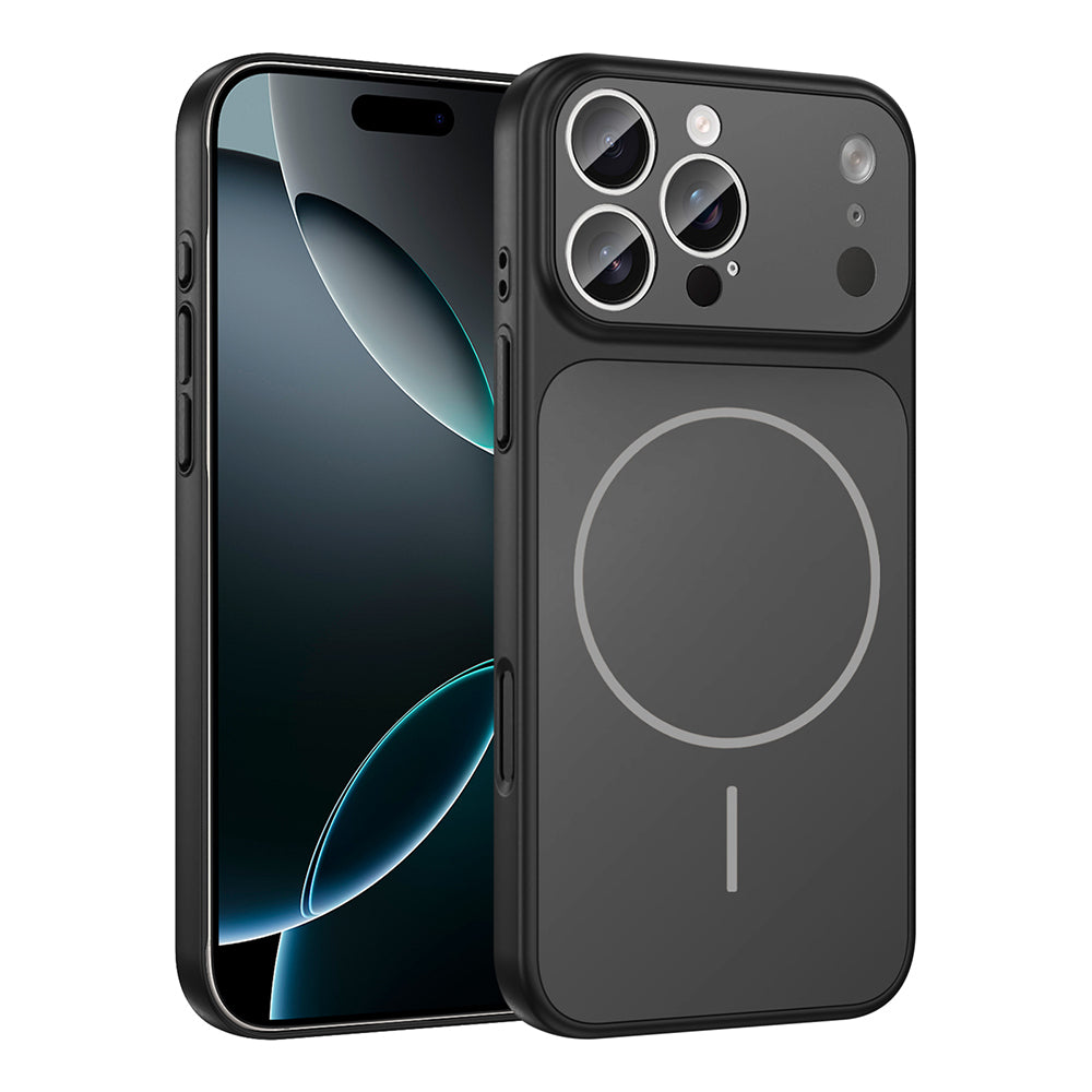 iPhone 15 Pro Max Kılıf Zore M-Safe Şarj Özellikli Kamera Korumalı Formen Kılıf