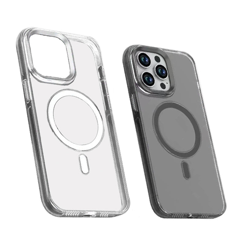 iPhone 15 Pro Max Kılıf Zore Wireless Şarj Özellikli Şeffaf Efsane Kılıf