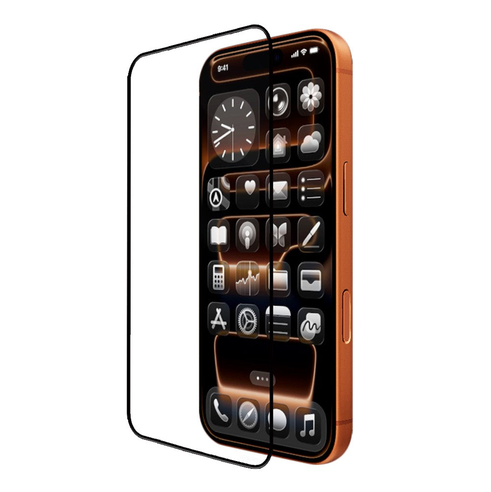 iPhone 15 Pro Max Mohseven M6 HD Temperli Cam Ekran Koruyucu + Kolay Uygulama Aparatı