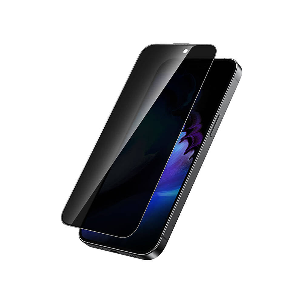 iPhone 15 Pro Max Recci RSP-A19AP Privacy Temperli Cam Ekran Koruyucu
