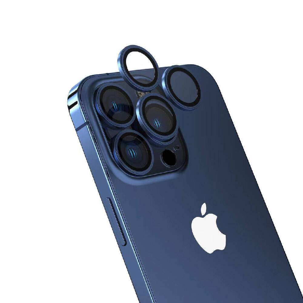 iPhone 15 Pro Max Zore Safir CL-15 Parmak İzi Bırakmayan Anti-Reflective Kamera Lens Koruyucu