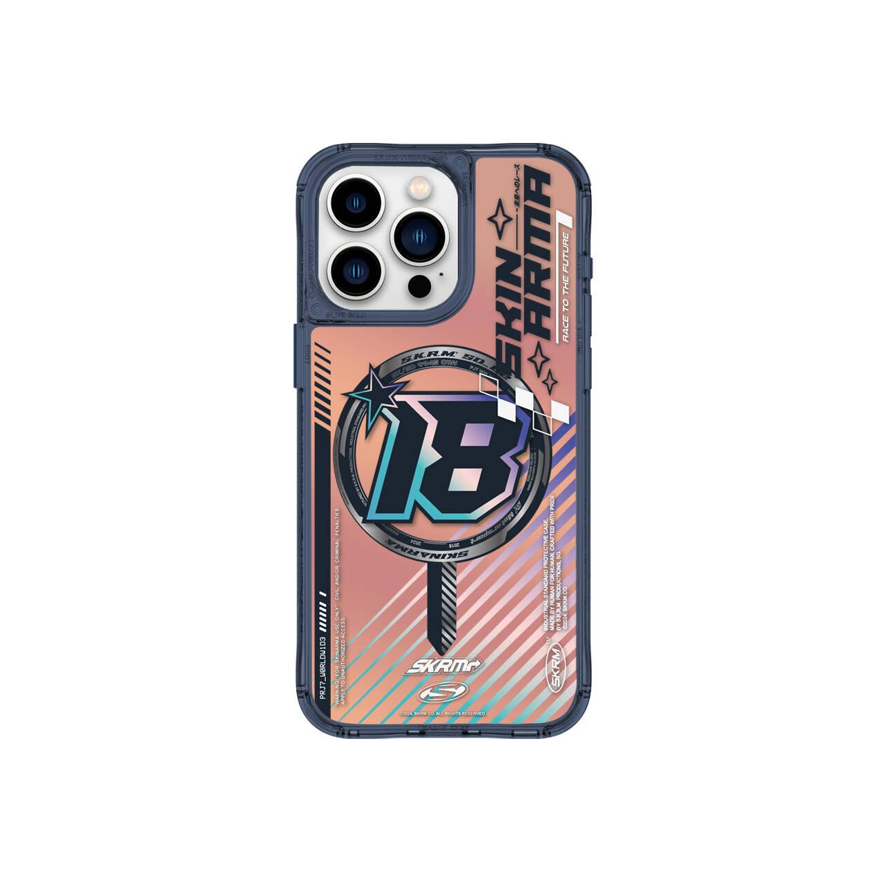 iPhone 15 Pro SkinArma M-safe Şarj Özellikli Sticker Yapıştırmalı Drift Kılıf