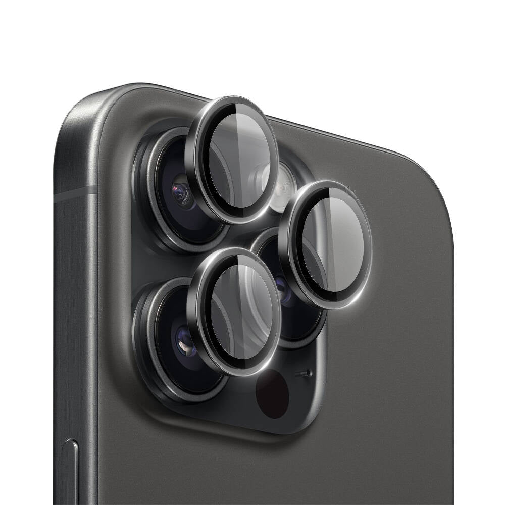 iPhone 15 Pro Wiwu LG-003 Lens Guard Çizilmeye Karşı Dayanıklı Safir Kamera Lens Koruyucu
