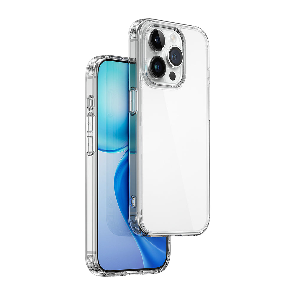 iPhone 15 Pro Wiwu Wi-IP001 Kılıf Ekran Koruyucu Kamera Lensi 3in1 Koruma Seti