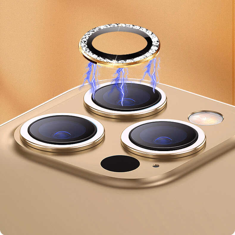 iPhone 15 Pro Zore CL-06 Kamera Lens Koruyucu