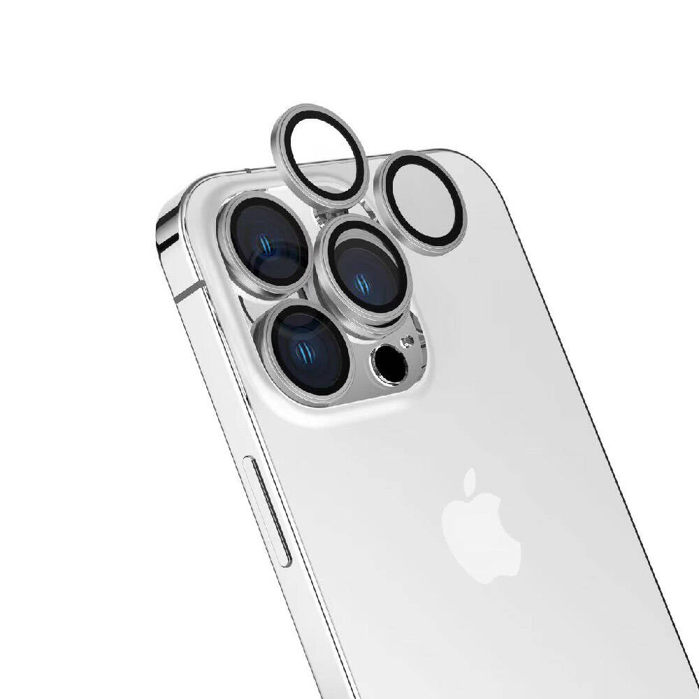 iPhone 15 Pro Zore Safir CL-15 Parmak İzi Bırakmayan Anti-Reflective Kamera Lens Koruyucu