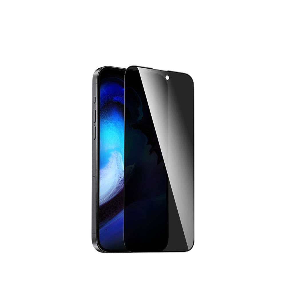 iPhone 15 Recci RSP-A05SP 3D Privacy Shield Temperli Cam Ekran Koruyucu