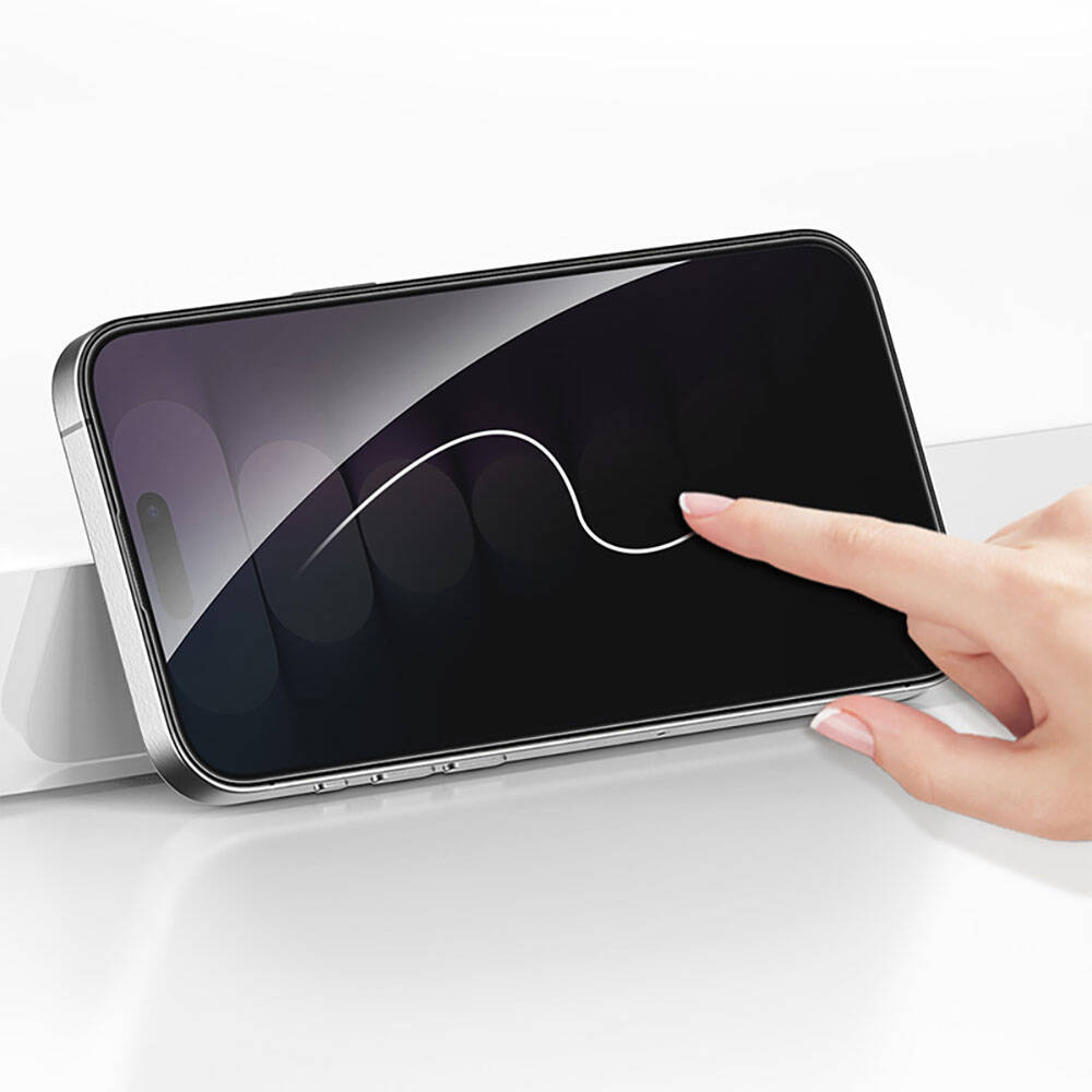 iPhone 15 Recci RSP-A16AP Privacy Temperli Cam Ekran Koruyucu