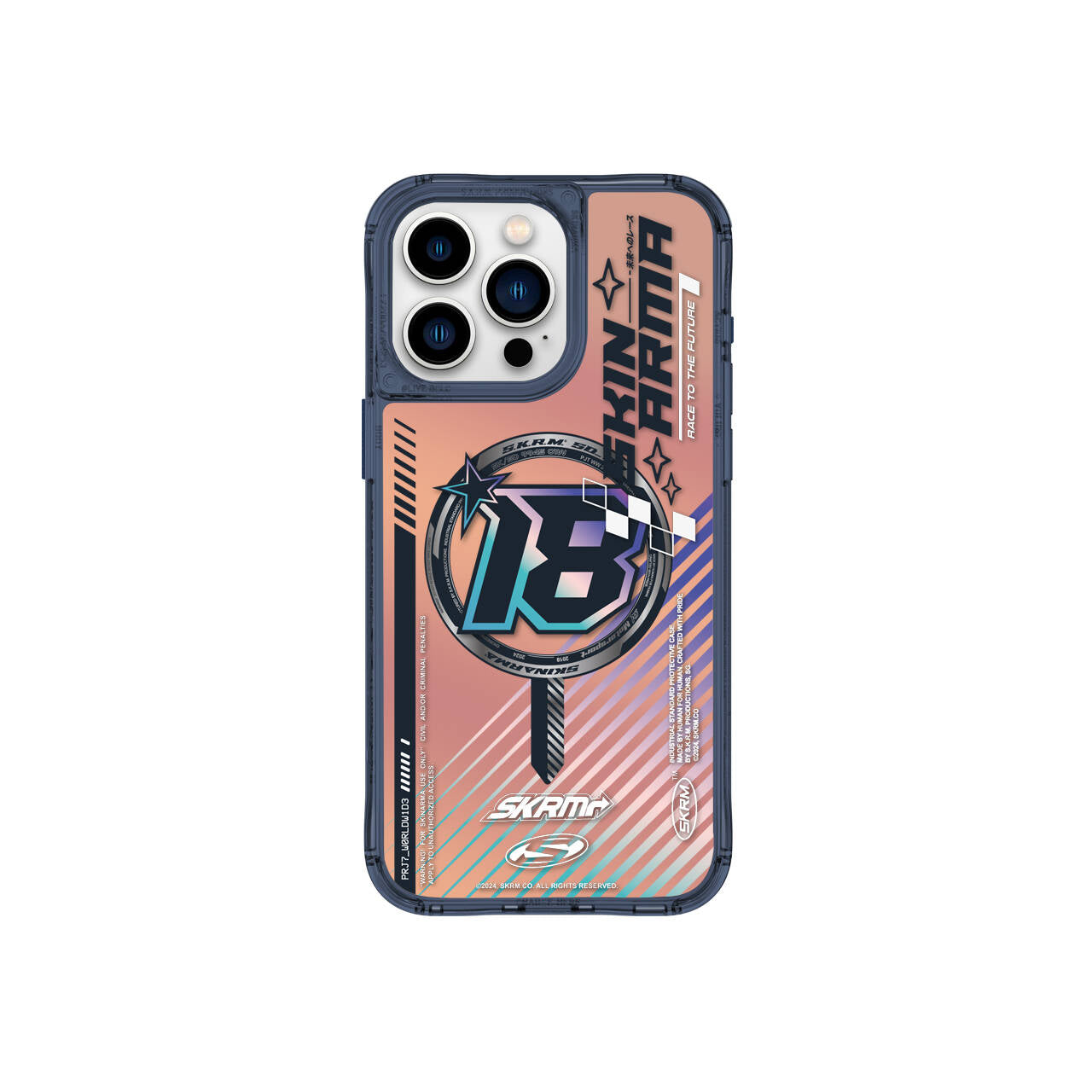 iPhone 15 Pro Max SkinArma M-safe Şarj Özellikli Sticker Yapıştırmalı Drift Kılıf