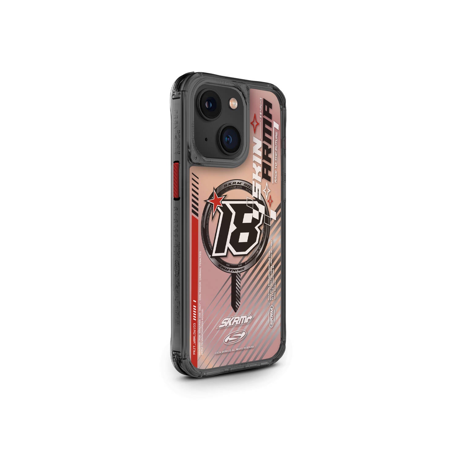 iPhone 15 SkinArma M-safe Şarj Özellikli Sticker Yapıştırmalı Drift Kılıf
