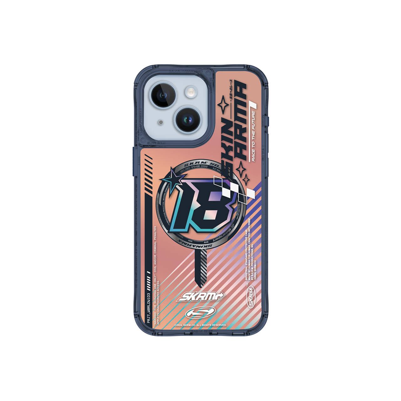 iPhone 15 SkinArma M-safe Şarj Özellikli Sticker Yapıştırmalı Drift Kılıf
