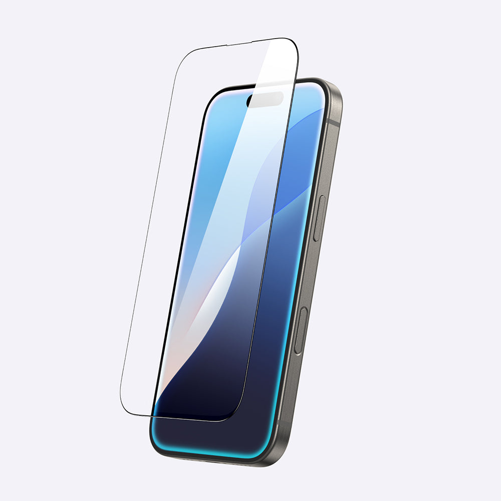 iPhone 16 Amazingthing Radix Parmak İzi Bırakmayan Temperli Cam Ekran Koruyucu