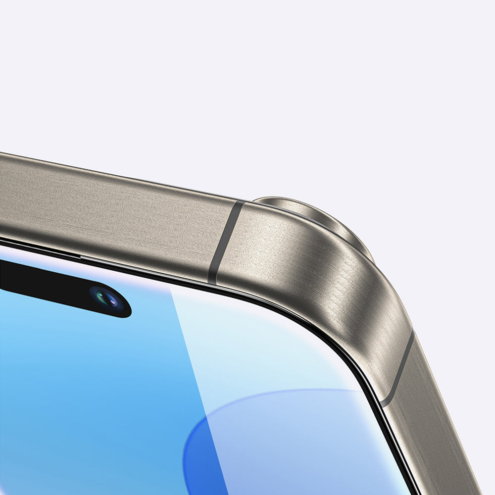iPhone 16 Amazingthing Radix Parmak İzi Bırakmayan Temperli Cam Ekran Koruyucu
