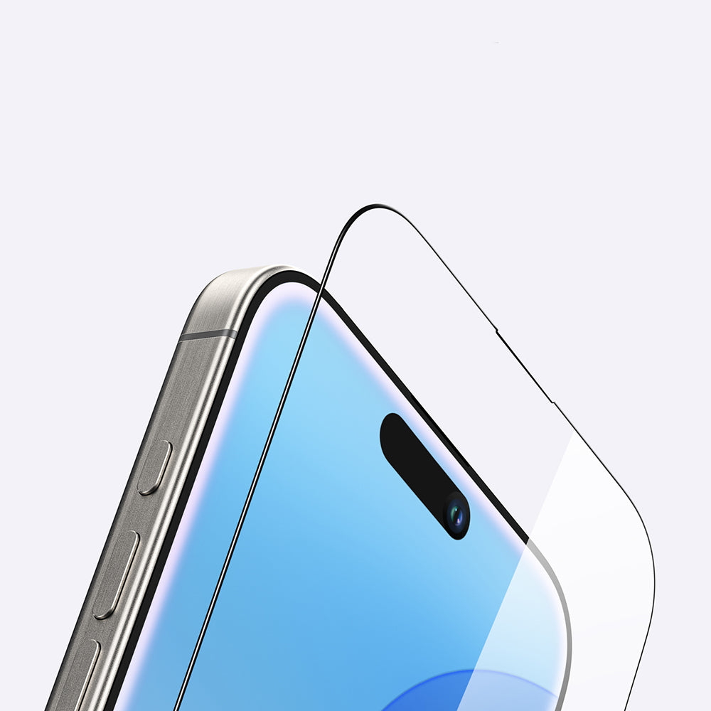 iPhone 16 Amazingthing Radix Parmak İzi Bırakmayan Temperli Cam Ekran Koruyucu