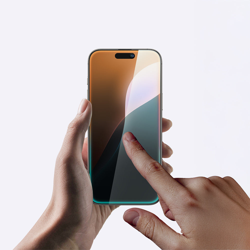 iPhone 16 Amazingthing Titan Max Parmak İzi Bırakmayan Temperli Cam Ekran Koruyucu