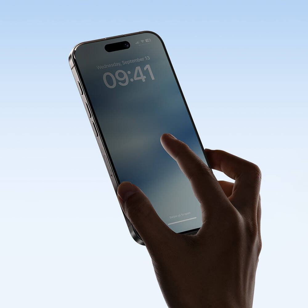 iPhone 16 Benks Ultra Shield 0.4mm Privacy Ekran Koruyucu + Kolay Uygulama Aparatlı