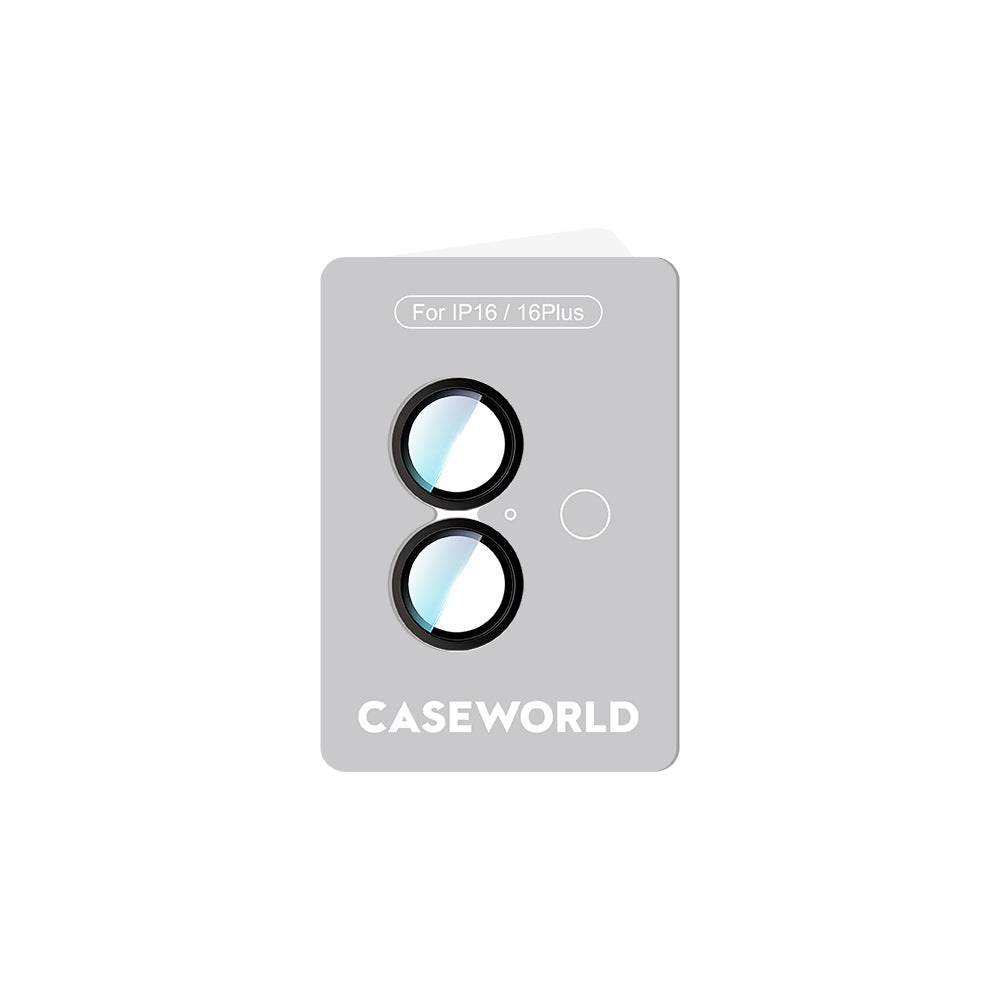 iPhone 16 CaseWorld Alloy Serisi Oleofobik Anti Reflective Kamera Lens Koruyucu