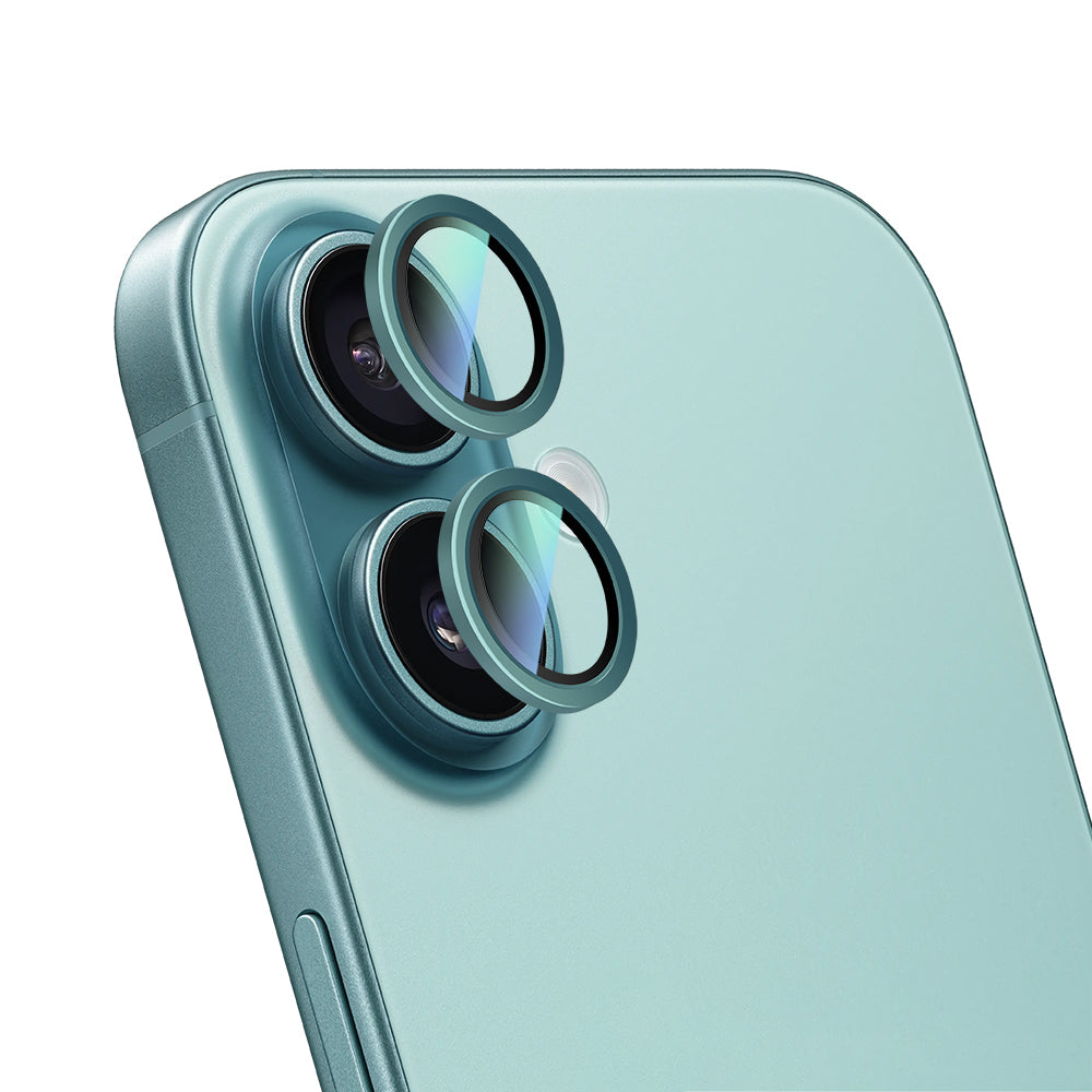 iPhone 16 CaseWorld Alloy Serisi Oleofobik Anti Reflective Kamera Lens Koruyucu