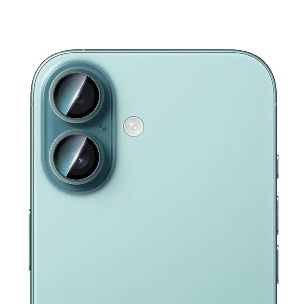iPhone 16 CaseWorld Alloy Serisi Oleofobik Anti Reflective Kamera Lens Koruyucu