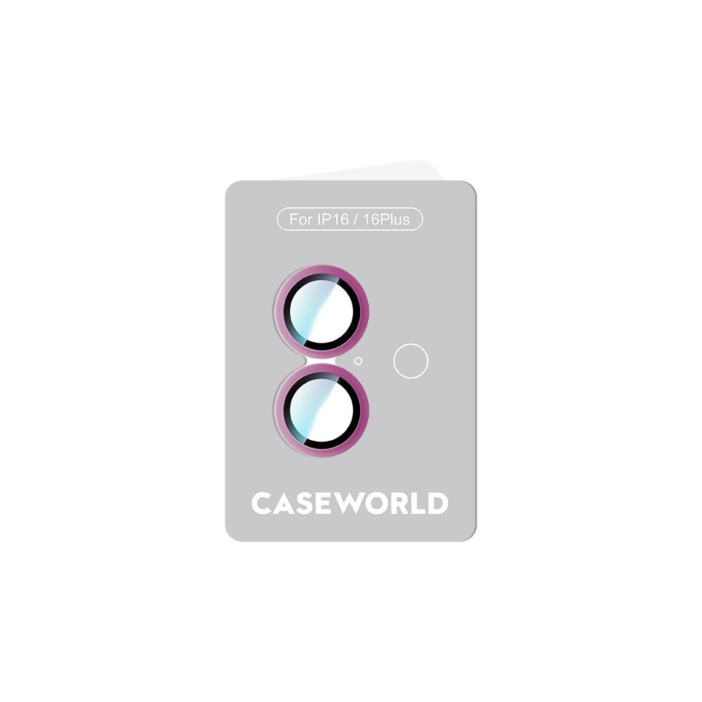 iPhone 16 CaseWorld Alloy Serisi Oleofobik Anti Reflective Kamera Lens Koruyucu