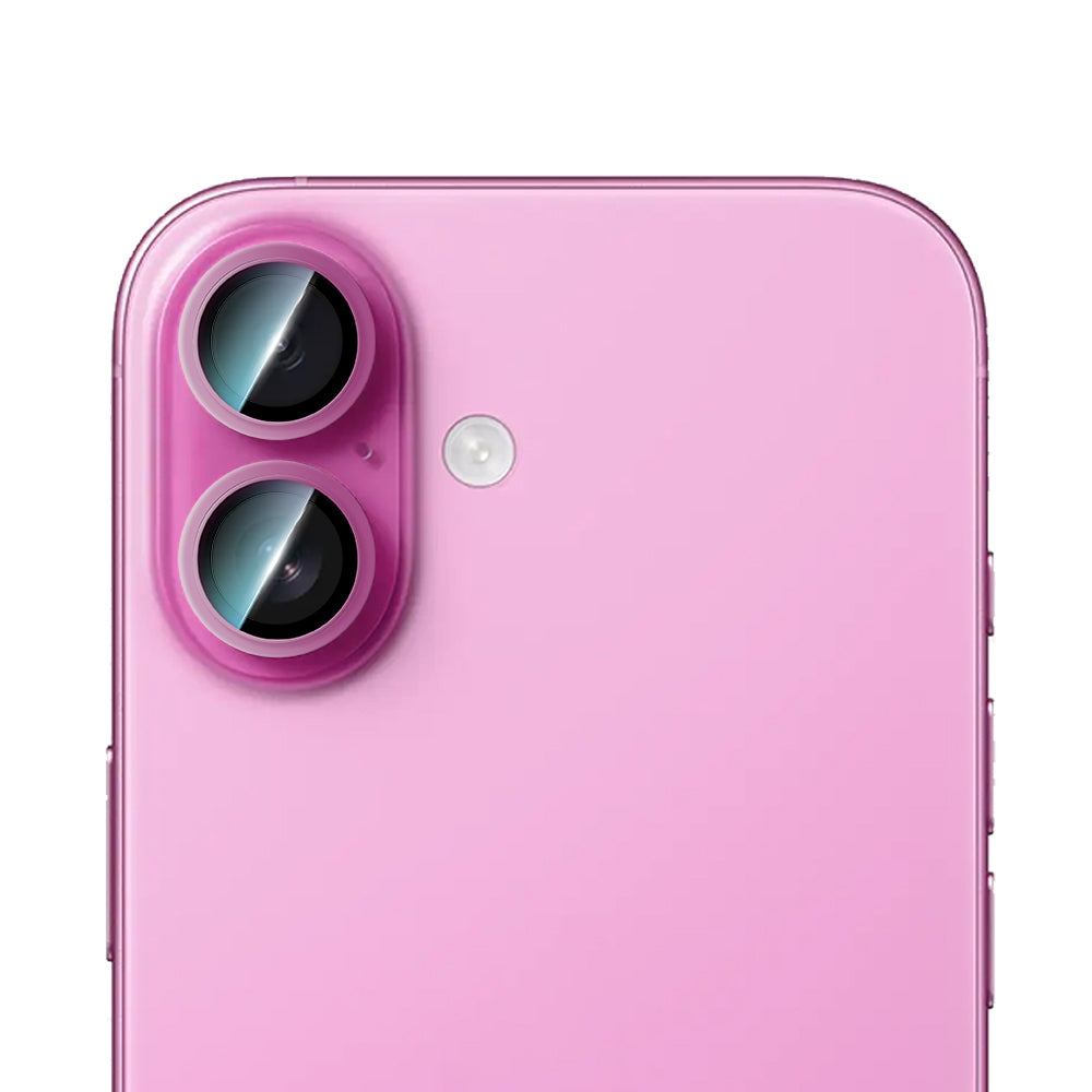 iPhone 16 CaseWorld Alloy Serisi Oleofobik Anti Reflective Kamera Lens Koruyucu