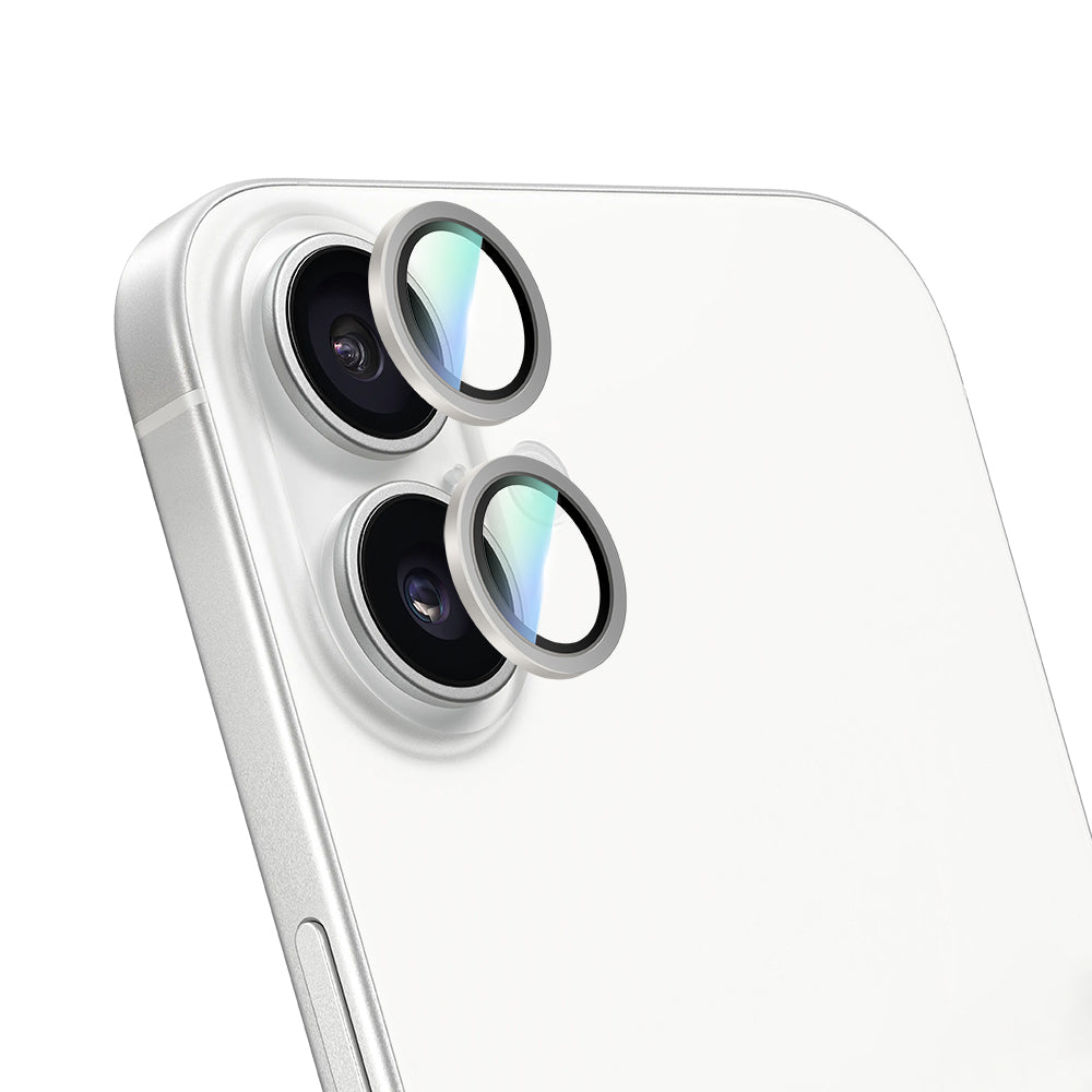 iPhone 16 CaseWorld Alloy Serisi Oleofobik Anti Reflective Kamera Lens Koruyucu