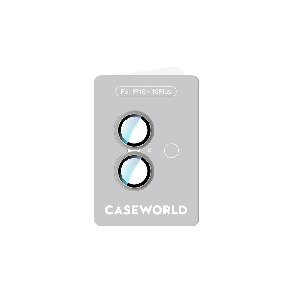 iPhone 16 CaseWorld Alloy Serisi Oleofobik Anti Reflective Kamera Lens Koruyucu
