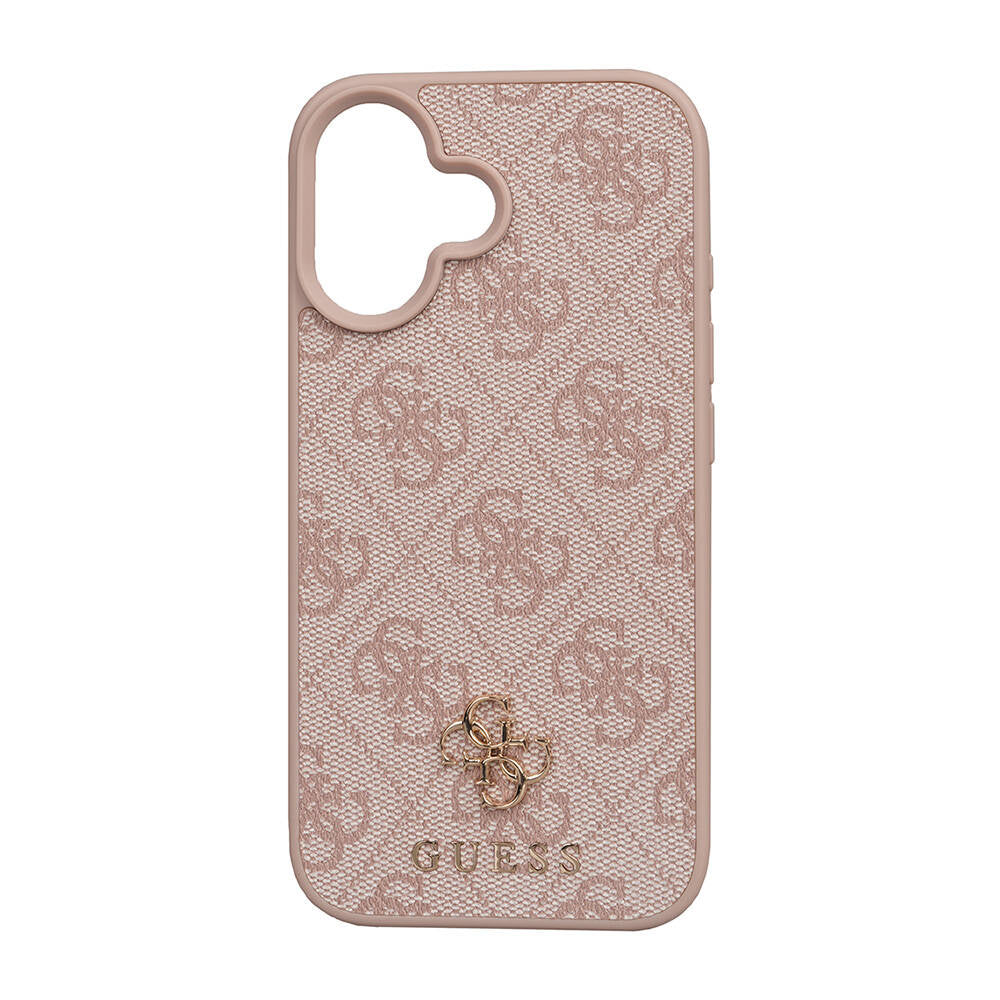 iPhone 16 Kılıf Guess Orijinal Lisanslı M-safe Şarj Özellikli Small 4G Classic Kılıf