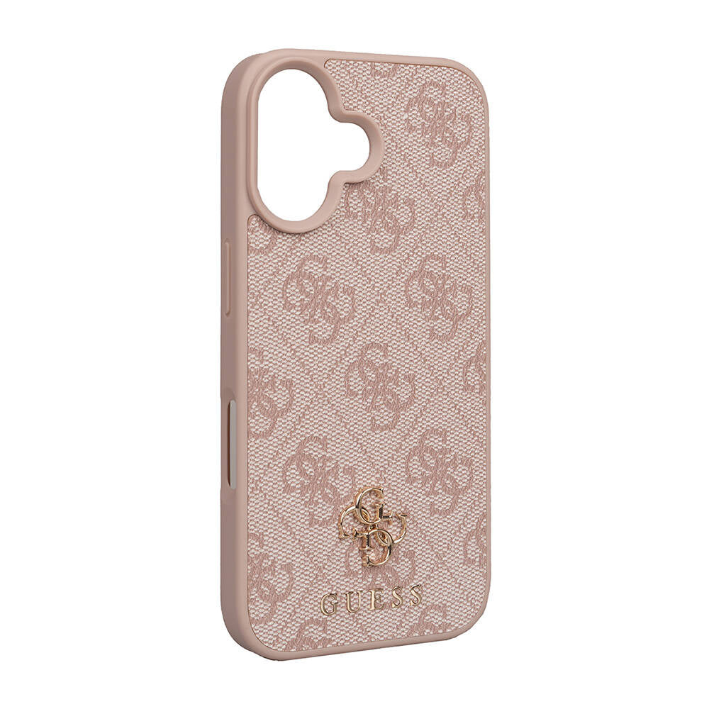 iPhone 16 Kılıf Guess Orijinal Lisanslı M-safe Şarj Özellikli Small 4G Classic Kılıf