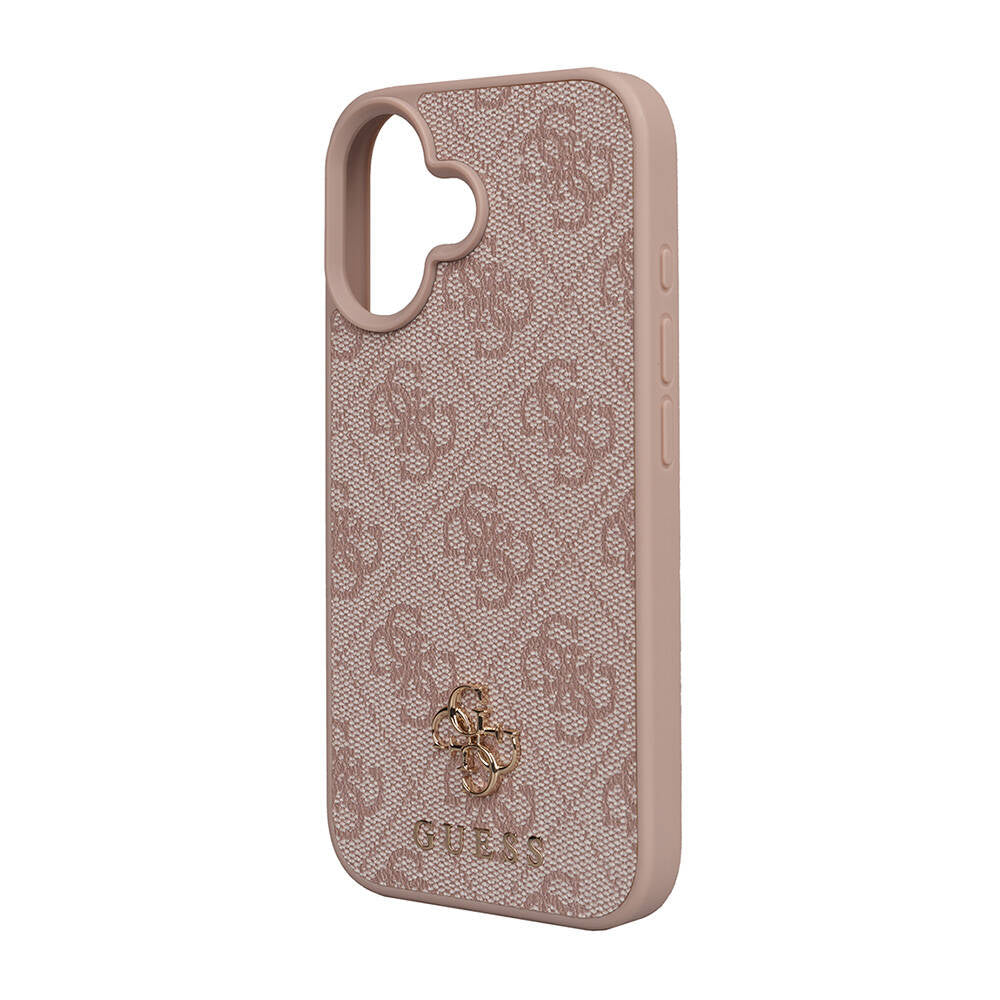 iPhone 16 Kılıf Guess Orijinal Lisanslı M-safe Şarj Özellikli Small 4G Classic Kılıf