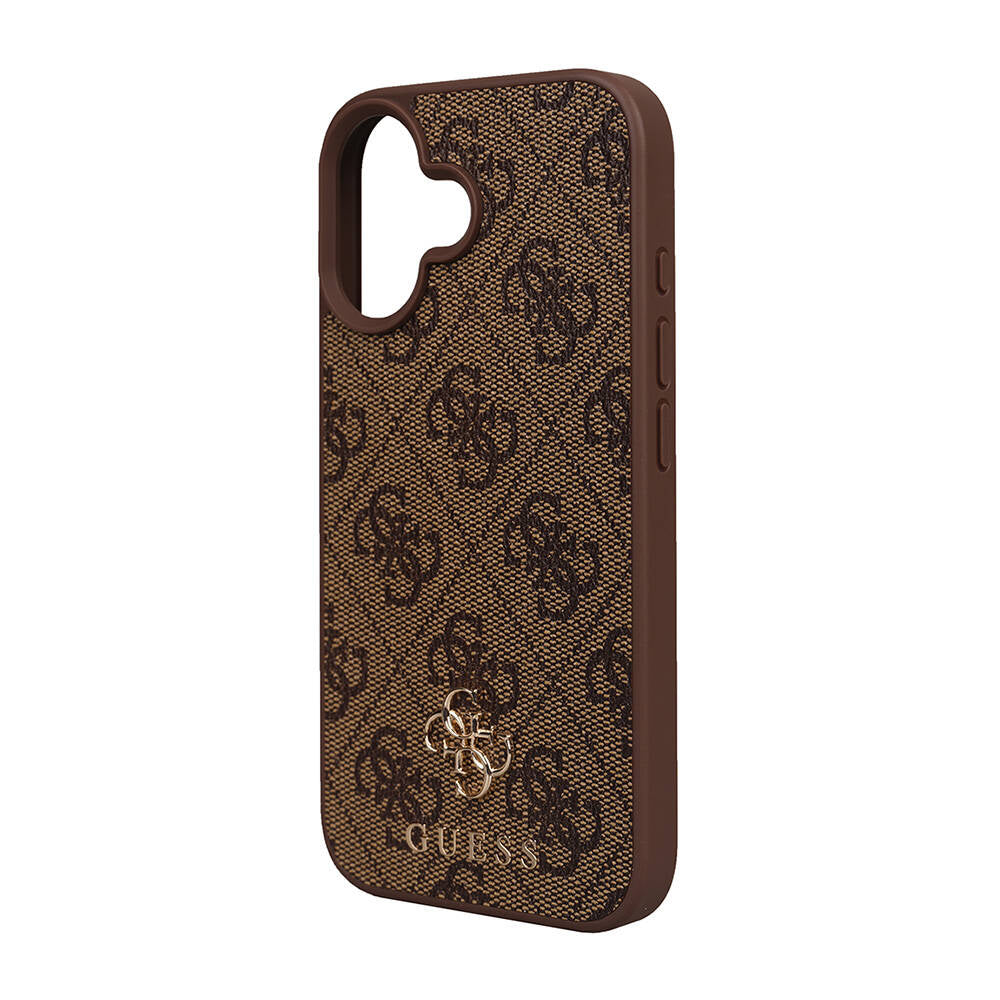 iPhone 16 Kılıf Guess Orijinal Lisanslı M-safe Şarj Özellikli Small 4G Classic Kılıf